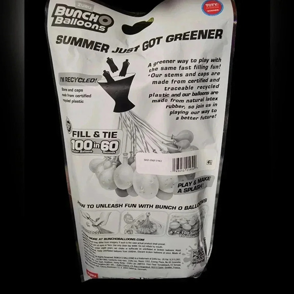 2 100pks of grenade colored Bunch o Balloons - Picture 2 of 2